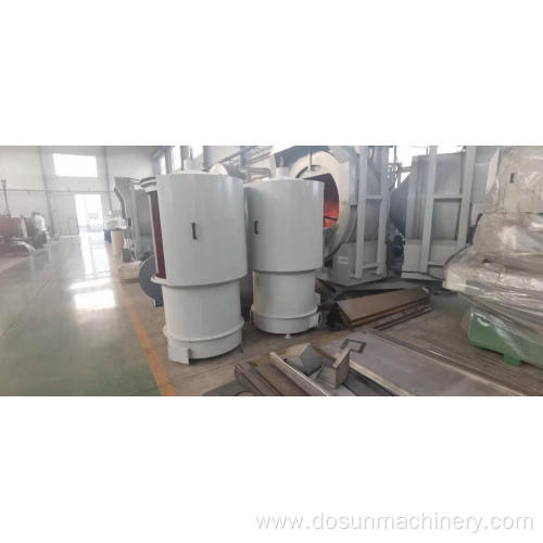 Double frequency conversion drum sand spraying machine